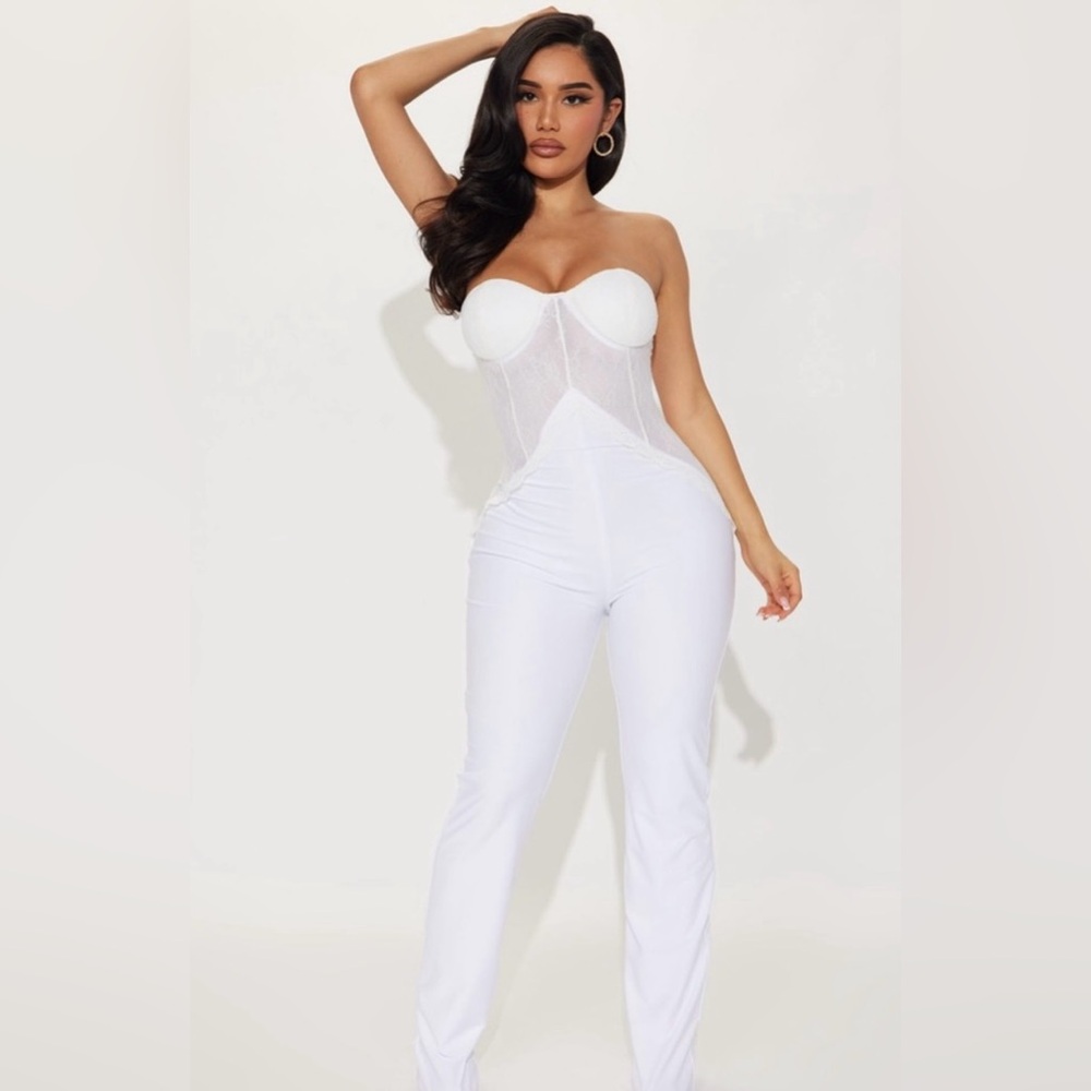 Finer things - Jumpsuit - White